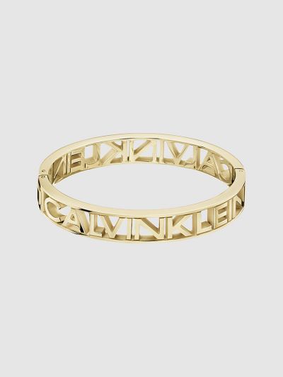 Calvin Klein Táskák & Kiegészítők HU381007 | Calvin Klein Name Női Karperec Világos Sárga